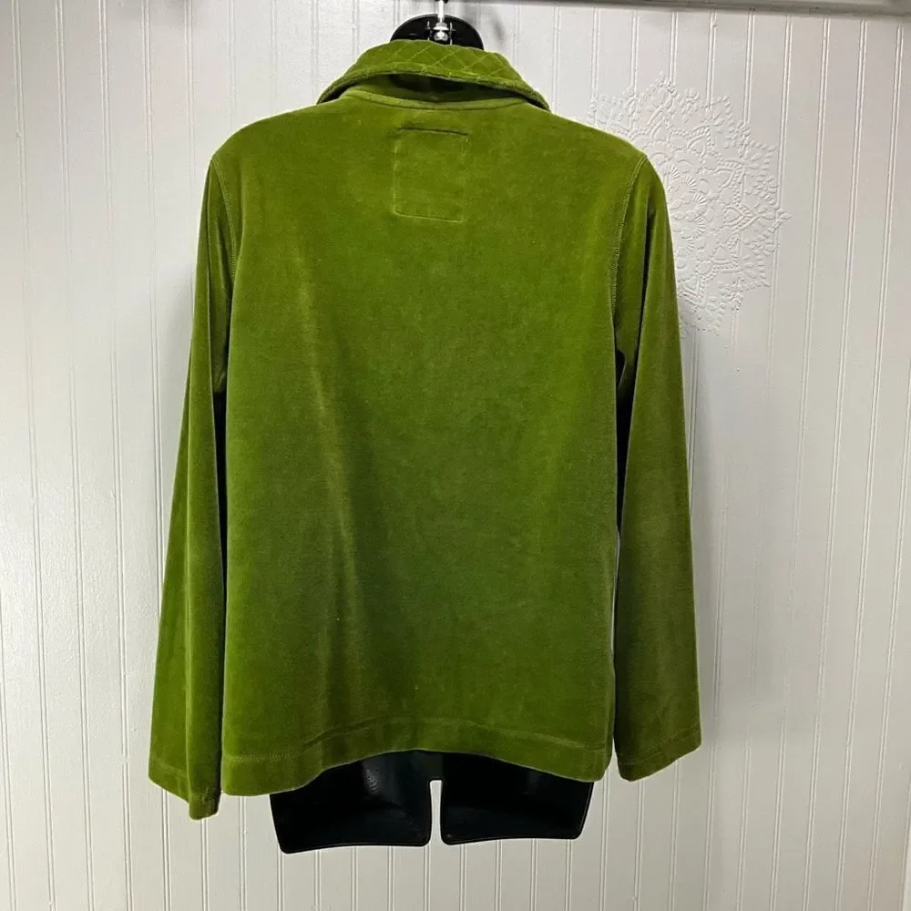 THREE HEARTS Velour Jacket